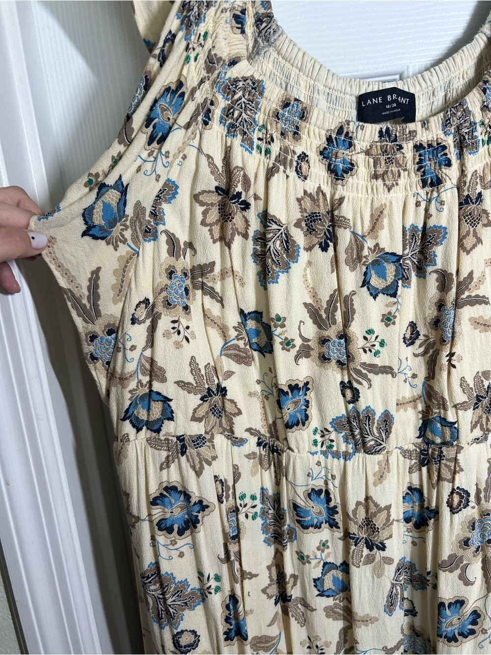 Lane Bryant Floral Maxi Dress – Size 18/20 - Picture 6 of 10